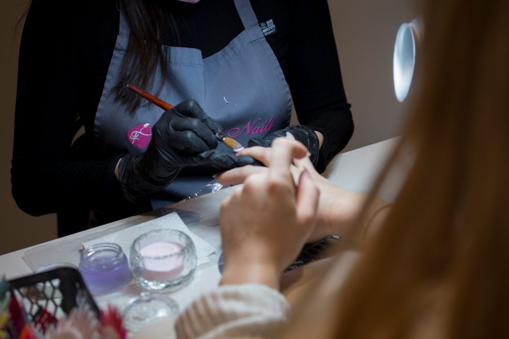 Manikyr södermalm på Five five nails