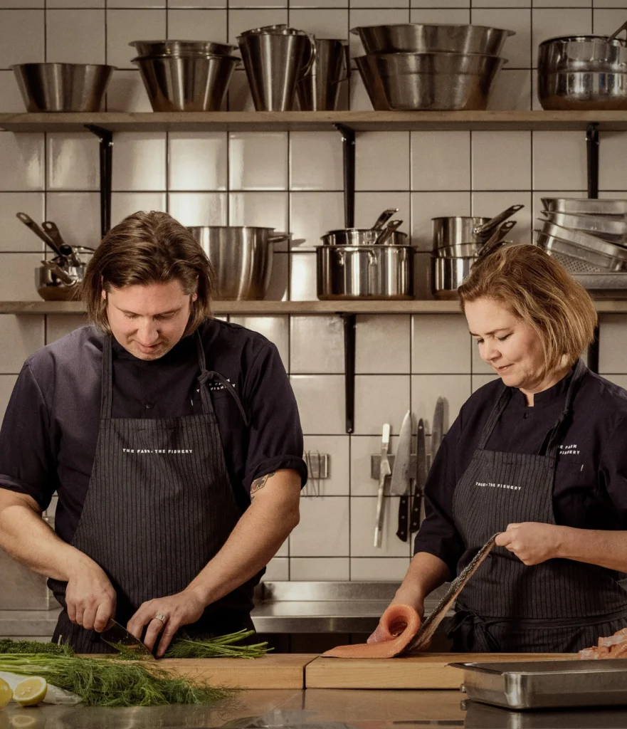 Kock Malin Söderström på The Fishery i Ringen