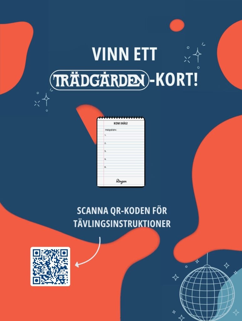 Vinn ett Kort till Trädgården
