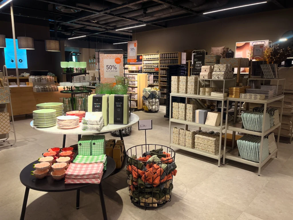 Hemtex butik i Ringen Centrum.